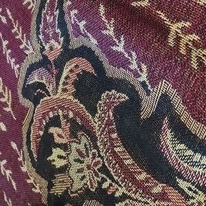 Waverly Rich Tones Scarf with Gold Metallic Blend 79 x 28